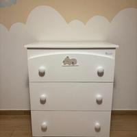 LETTINO/CULLA CON CASSETTIERA