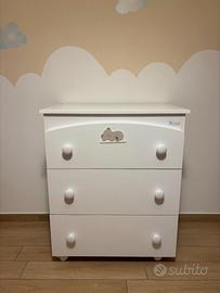 LETTINO/CULLA CON CASSETTIERA