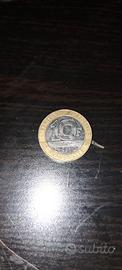 Moneta 10 franchi francesi 1991
