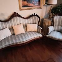 DIVANO ANTICO + SEDIA