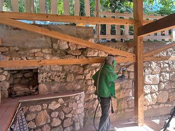 SABBIATURA Pietra Legno Metallo