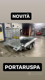RIMORCHIO CARRELLO NUOVO PORTARUSPA BY MORBIN