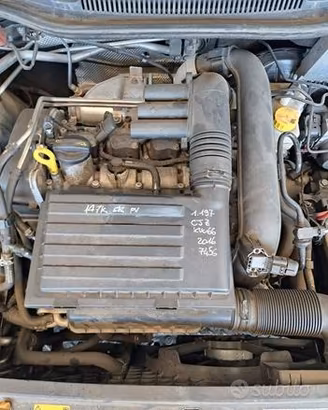 MOTORE POLO 6R CJZ 66KW 140.000KM 2016
