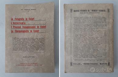 R. NAMIAS “LA FOTOGRAFIA IN COLORI…” 5ª ED. - 1930