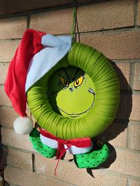 Grinch decorazione natalizia.Fuoriporta.