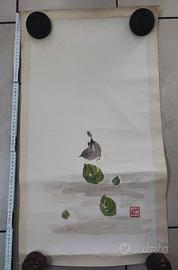 Scroll tokonoma kakejiku bonsai a9