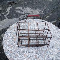 Portabottiglie vintage in ferro battuto - 12 posti