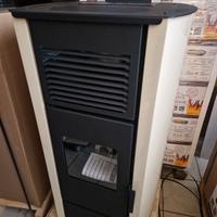 STUFA PELLET VENTILATA CANALIZZATA 15kw 90mq FIERA