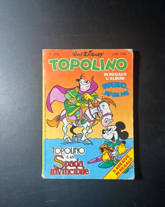 Fumetto Topolino e la Spada Invincibile