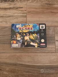 NINTENDO 64 SCARS COMPLETO E FUNZIONANTE N64