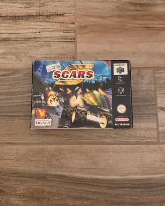 NINTENDO 64 SCARS COMPLETO E FUNZIONANTE N64