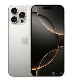 iPhone 16 Pro Max 256 GB Titanio Naturale