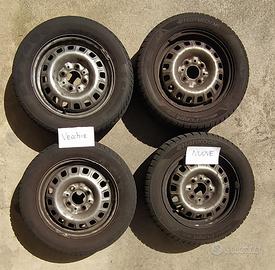 cerchi  con gomme invernali FIAT 600 HOBBY   2000