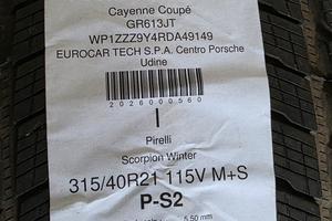 Pirelli Scorpion Winter 2 - Porsche Cayenne