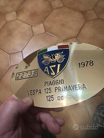 Vespa 125 primavera ASI