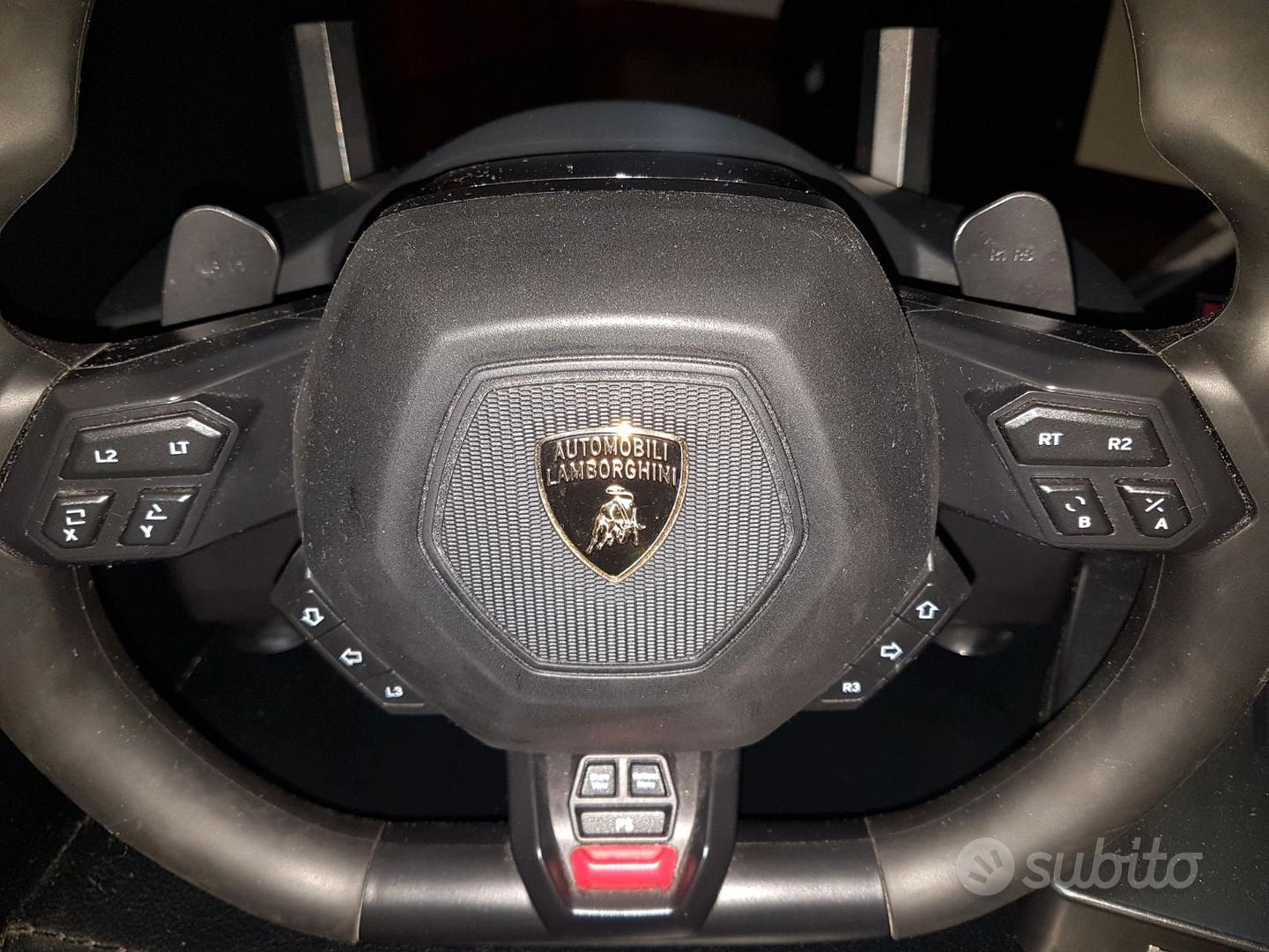 volante e pedaliera Lamborghini - Console e Videogiochi In vendita a Bologna