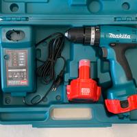 Trapano Makita 8270D con 2 batterie da revisionare