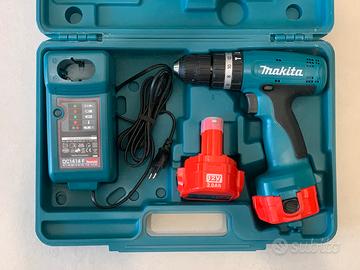 Trapano Makita 8270D con 2 batterie da revisionare