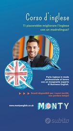 Lezioni di inglese su misura - anche conversazione