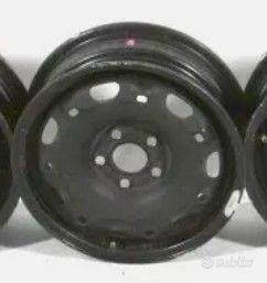 Cerchi in ferro vw Polo 14'' 5x100