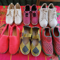 41 scarpe donna sneakers estive usate a scelta