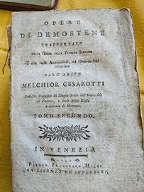opere di demostene 1796