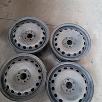 4 Cerchi Fiat doblò 6.5x16 ET39 5x98 58