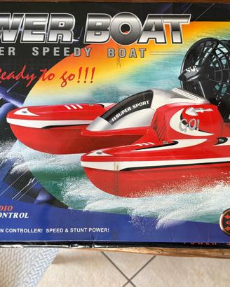 Motoscafo o hovercraft RC (radiocomandato)