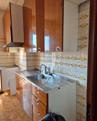 cucina usata in legno 