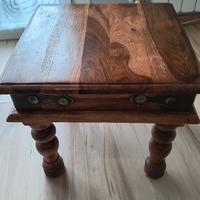 tavolino da salotto in legno massello 