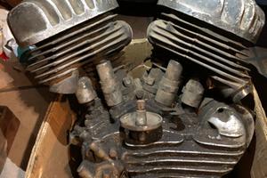 Motore Harley Davidson Flathead WLA militare