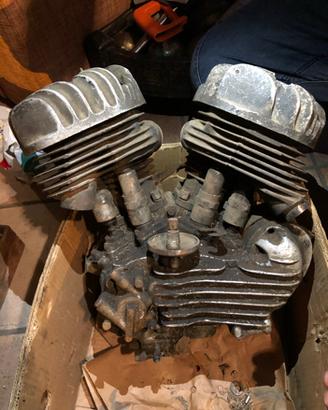Motore Harley Davidson Flathead WLA militare