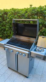 barbecue a gas