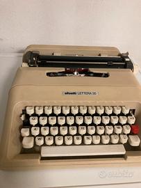 Olivetti lettera 35 macchina da scrivere