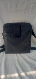 borsello piquadro blue in pelle 