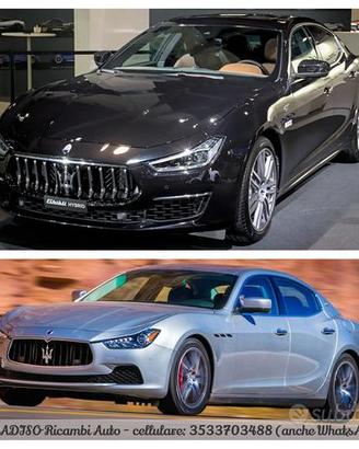 Ricambi maserati ghibli 2013-2026
