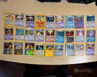 Lotto carte pokemon