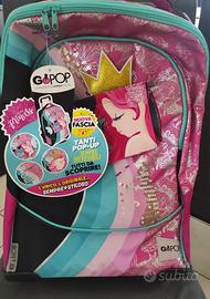 Zaino Trolley scuola GoPOP Sirena NUOVO cartellino