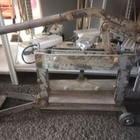 Tranciablocchi manuale taglia blocchi pietra manua