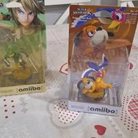 Amiibo Link + Duck Hunt (Smash Bros) sigillati
