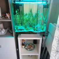 Acquario  50 lt completo di mobiletto