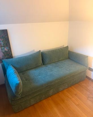 Divano Letto MaisonDuMonde in tessuto Verde