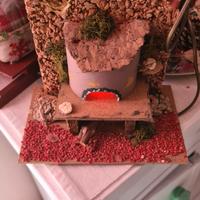 forno con luce presepe