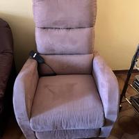 Poltrona elettrica reclinabile alzapersona