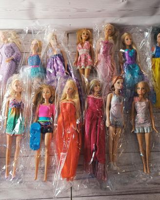 Lotto barbie mattel anni vari prezzo cadauna