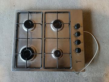 🔥 Piano Cottura Atlantic 4 Fuochi - Acciaio Inox