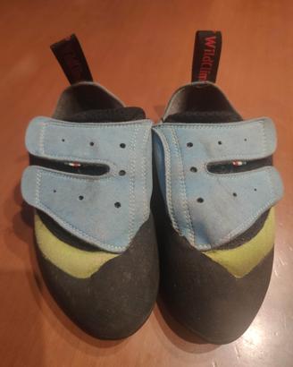 scarpette arrampicata bambino wild climb n34