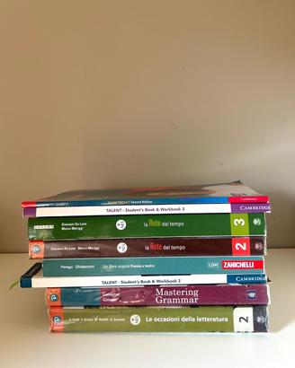 Libri scolastici quarta e quinta superiore