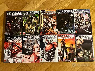 L’Attacco Dei Giganti vol 1-10