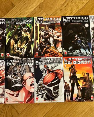 L’Attacco Dei Giganti vol 1-10